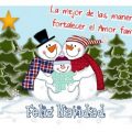 Imagenes Con Frases De Navidad Con Muñecos De Nieve