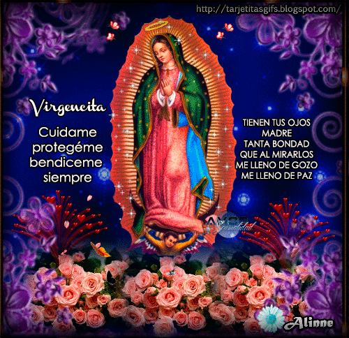 Imagenes Gif Con Oraciones A La Virgen De Guadalupe